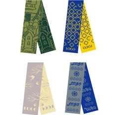 Шарф Tricksy Light, XL, полушерсть, на заказ фото