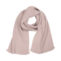 Шарф вязаный Forges, дымчато-розовый фото