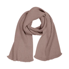 Шарф вязаный Forges, коричневый фото