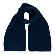 Шарф вязаный Nord, темно-синий фото