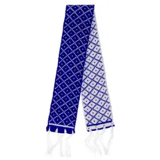 Шарф вязаный Teplo Dress Cup, синий фото