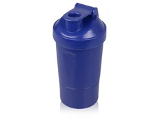 Шейкер для спортивного питания Level Up, синий фото