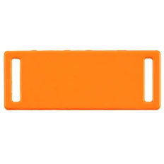 Шильдик металлический Kova, оранжевый неон фото