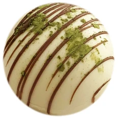 Бомбочка шоколадная «Матча латте» фото