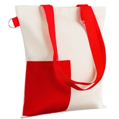 Шопер Avoska Onlook, бежевый / красный фото