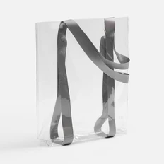 Шопер Clear Fest, ver.2, на заказ, прозрачный / серый фото