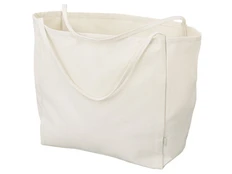 Шопер-оверсайз из переработанного хлопка Savio Grossbag, 340 г/м2, бежевый фото