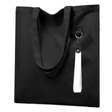 Шопер с ремувкой Lumissa, 325 г/м², черный / белый фото