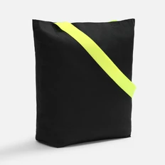 Шопер с широкими ручками Andor B5, черный / желтый фото