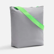 Шопер с широкими ручками Andor B5, серый / зеленый фото