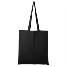 Шопер хлопковый ECO 116, черный фото