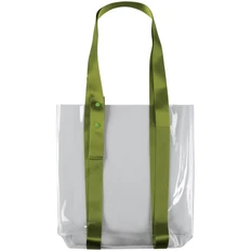Шопер Molti Clear Fest, прозрачный / зеленый фото