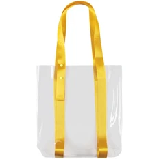 Шопер Molti Clear Fest, прозрачный / желтый фото