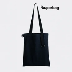 Шоппер Superbag Black, черный фото
