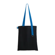 Шоппер Superbag Black, черный / голубой фото