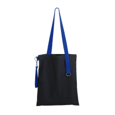 Шопер Superbag Black, черный / синий фото