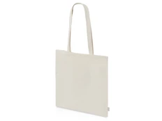 Шоппер из переработанного хлопка Basio, 280 г/м2, бежевый фото