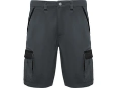 Шорты мужские Roly Tahoe, серые / черные фото