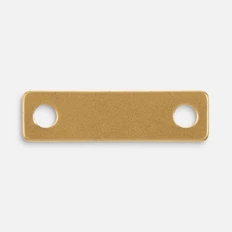 Шильдик металлический Alfa Liten, золотистый фото