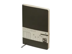 Скетчбук Bruno Visconti Sketch & Art А5, 100 г/м2, soft-touch, серый / бежевый фото