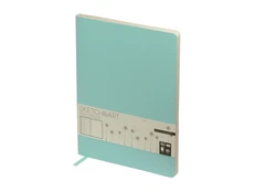 Скетчбук Bruno Visconti Sketch & Art B5, 100 г/м2, soft-touch, зеленый фото