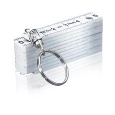 Рулетка складная XD Collection Mini, 50 см, белая фото