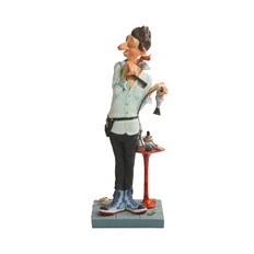 Скульптура Имиджмейкер, черный, голубой фото