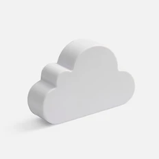 Сквиши-антистресс «Облако», белый фото