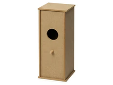 Скворечник для птиц Diy, коричневый фото