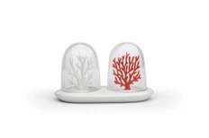 Солонка и перечница Coral Bleaching, белая фото