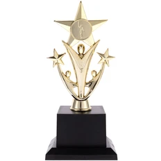 Стела Asterism, золотистая фото