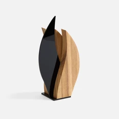 Стела Fame Flame, черная / крафт фото