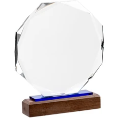 Стела Glory Wood, прозрачная / крафт фото