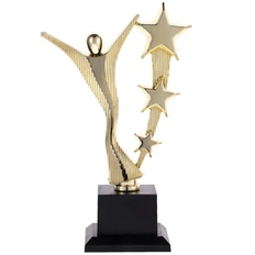 Стела Highrise, золотистая фото