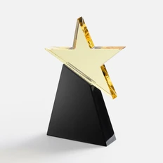 Стела Stardom, черная / золотая фото