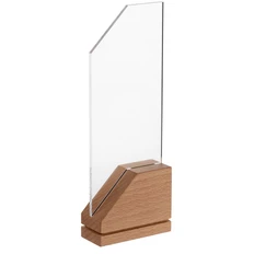 Стела Tribute 1, коричневая / прозрачная фото