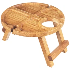 Столик винный Taffon, бежевый фото