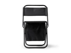 Стул складной уличный с термосумкой Koval, черный фото