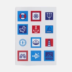 Стикерпак бумажный Industry на заказ, море фото