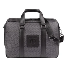 Сумка для документов Logomania, серая фото