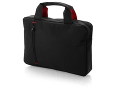 Сумка для документов Troit, черная / красная фото
