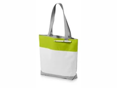 Сумка для конференций Bloomington, белый/ зеленый, серый фото