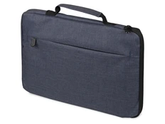 Сумка для ноутбука 13'' Flank, тёмно-синяя, с боковой молнией фото