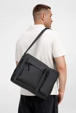 Сумка для ноутбука Manevr Traffic, черная фото