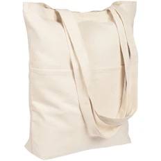 Сумка для покупок Mister Big, 340 г/м2, бежевая фото
