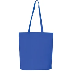 Сумка из спанбонда PROMO, синяя, 38 x 45 x 8,5 см, нетканый 80г/м2 фото