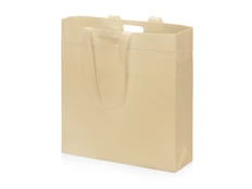 Сумка для покупок из нетканого материала Ambit, бежевая фото