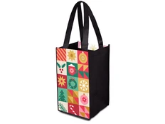 Сумка для шоппинга с возможностью двухсторонней полноцветной печати, черная фото