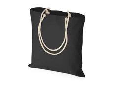 Сумка хлопковая Sandy, черная фото