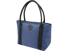 Сумка-холодильник на 12 банок из переработанного пластика Elevate Repreve Ocean, синяя фото